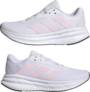Жіночі бігові кросівки adidas Galaxy 7, Cloud White Clear Pink Core Black, розмір 42 EU