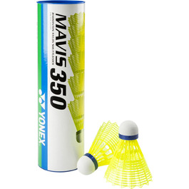Волан для бадмінтону Yonex Mavis 350 Gelb - міцний, для тренувань та гри
