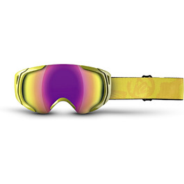 Гірськолижна маска K2 Photoantic DLX жовта/чорна для сноуборду та лиж