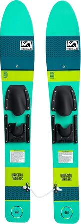 Водні лижі Mesle Kinder Wake Star 118 см, для дітей, до 45 кг, з тросом та ручкою, зелені