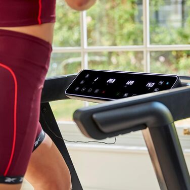 Біговий тренажер Reebok FR20z Floatride з LED-дисплеєм, 32 програми, до 120 кг, сумісність з Zwift та Kinomap