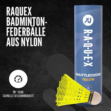 М'ячі для фрізбі Raquex 79 Speed, білі (Very Fast 79, жовті)