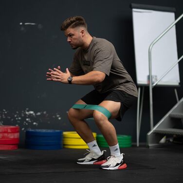Преміум текстильні фітнес-стрічки ATHLETIC AESTHETICS для тренувань, різнокольорові, набір або окремо, з сумкою та відеокурсом, еспандери для сідниць та спорту