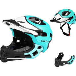 Дитячий шолом Lixada для MTB, скейтборду, самоката, роликів і велосипеда, знімний захист, 50–56 см