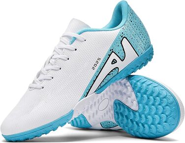 Футбольні бутси KUUK для штучного поля та залу, чоловічі, дитячі, для тренувань, AG, FG, TF, розмір 39 EU, білі