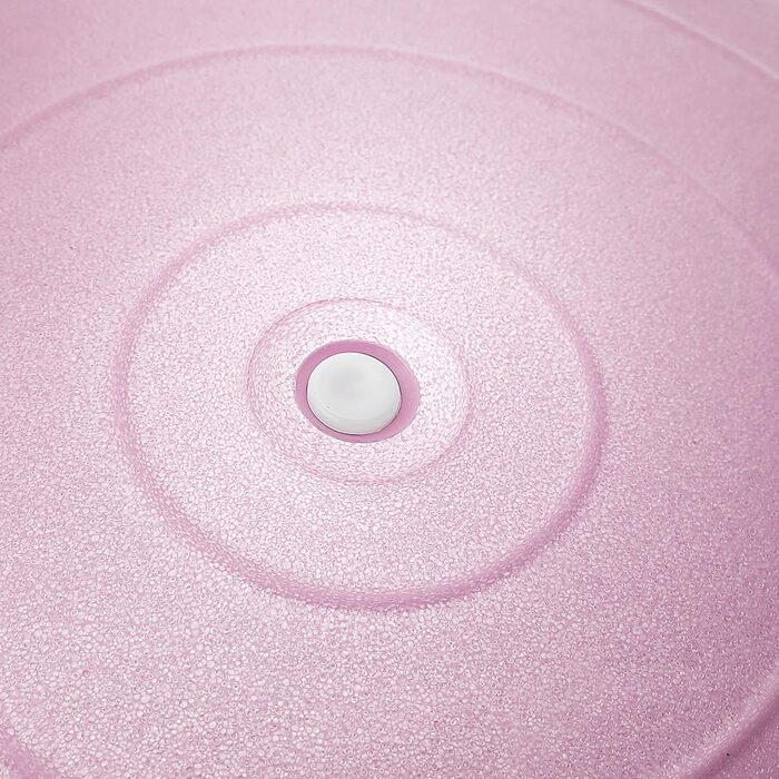 М'яч для фітнесу BODYMATE: фітбол для йоги, тренувань, офісного використання, рожевий, 65 см