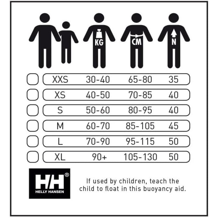 Жилет для плавання Helly Hansen Rider (L, Ebenholz)