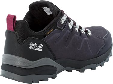 Жіноче трекінгове взуття Jack Wolfskin Refugio Texapore Low, 39 EU, Dark Steel Purple
