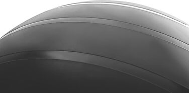 Гімнастичний м'яч Miweba Sports GB-100, 65 см, до 400 кг, сірої, з ПВХ — фітнесбол, ергономічний м'яч-стілець для офісу та тренувань