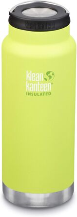 Термобутилка Klean Kanteen TKWide 946 мл, Juicy Pear, матова, універсальна для дорослих