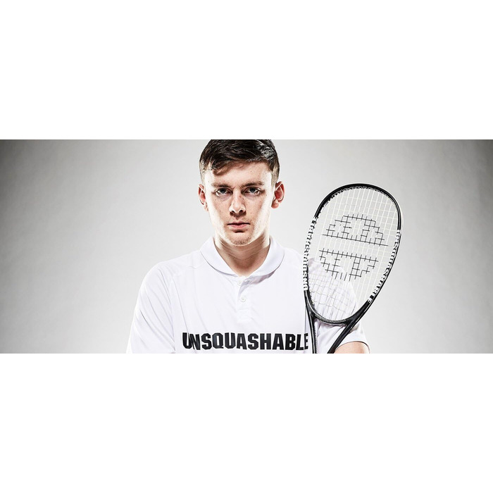 Ракетка для сквошу Unsquashable Y4000, помаранчева/чорна