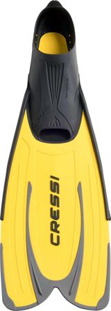 Ласти Cressi Agua Short для плавання та снорклінгу, короткі, розмір 37/38, жовті