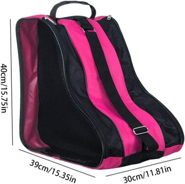 Сумка для роликів Verdickte Oxford: рожева, для дорослих та дітей