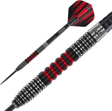 Дартс WINMAU Joe Cullen Special Edition, 90% вольфрам, 21 г, сталевий наконечник, з оперенням і стрижнями