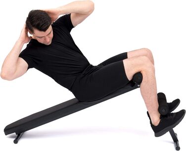 Лава для преса та гантелей Marbo Sport SmartGym SG-15, чорна, тренажер для преса