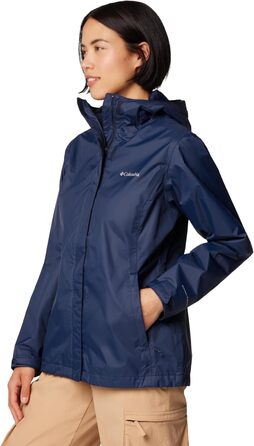Жіноча водонепроникна куртка-дощовик Columbia Arcadia™ II, колір Collegiate Navy (розмір M)