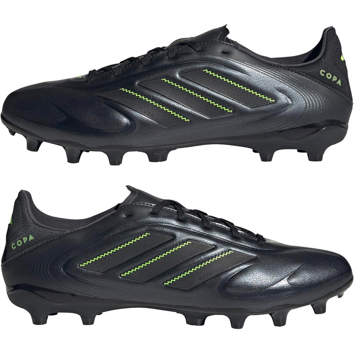 Бутси футбольні Adidas Copa Pure III League FG/MG, 46 EU, Core Black/Dgh Solid Grey/Lucid Lemon