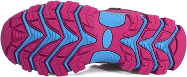 Трекінгові черевики для туризму та хайкінгу: жіночі та чоловічі, зручні, легкі, з неслизькою підошвою, розмір 42 EU, 98018, рожево-червоні