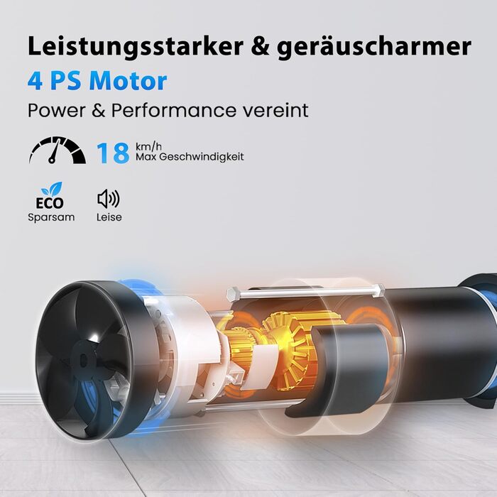 Біговий тренажер AsVIVA T16 Profi: 18 км/год, 4 PS, 18% нахил, складний, Bluetooth, до 150 кг, для кардіотренувань вдома