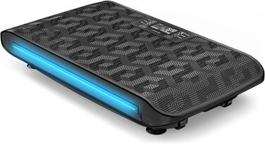 Платформа для вібраційного тренування Sportstech 4D VP400 sVibe з LED, стрічки та канати, для дому, 120 кг, фітнес