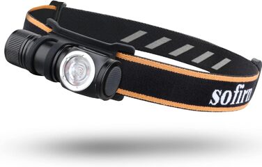 Sofirn HS10 Mini: LED-ліхтарик налобний, 1100 люмен, USB, 8 режимів, водонепроникний, 5000K, 90CRI для бігу, походів, риболовлі
