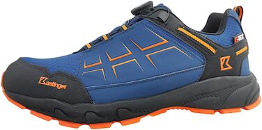 Чоловічі спортивні черевики Kastinger Kompar Low для піших прогулянок, блакитні, 42 EU, темно-синій, полум'яний