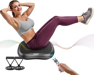 Віброплатформа для тренувань AXV, Mini-Fitness, Лімфодренаж для схуднення та тонусу, Домашній спортзал