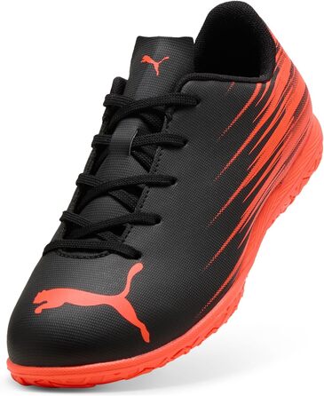 Дитячі футбольні бутси PUMA ATTACANTO II IT JR - чорно-білі, розмір 33 EU