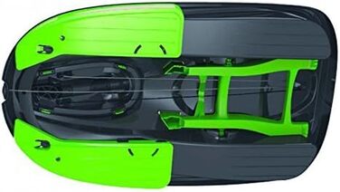 Рожевий санки-боб на 2 особи з кермом та гальмами, автоматичне розгортання, вантажопідйомність 120 кг, диференційний руль