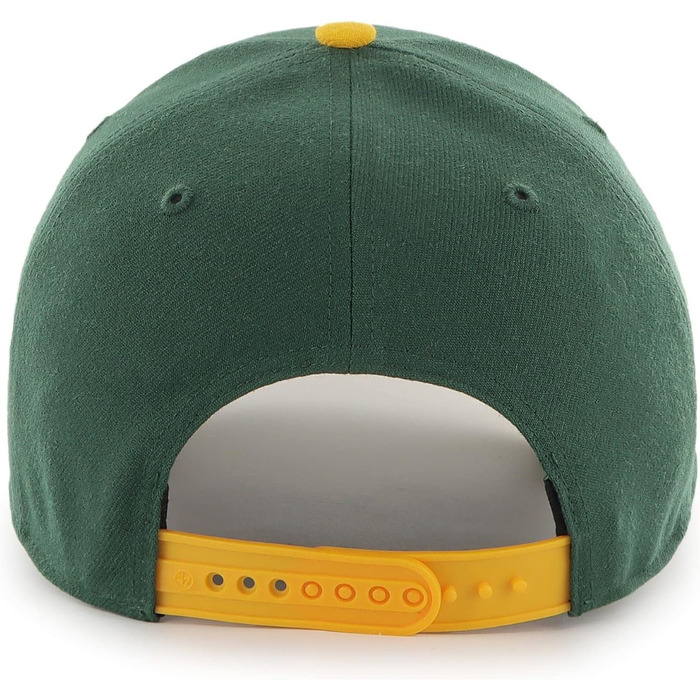 Кепка бейсболка 47 Brand Boston Red Sox чорна, регульована, зелений козирок - MLB Snapback