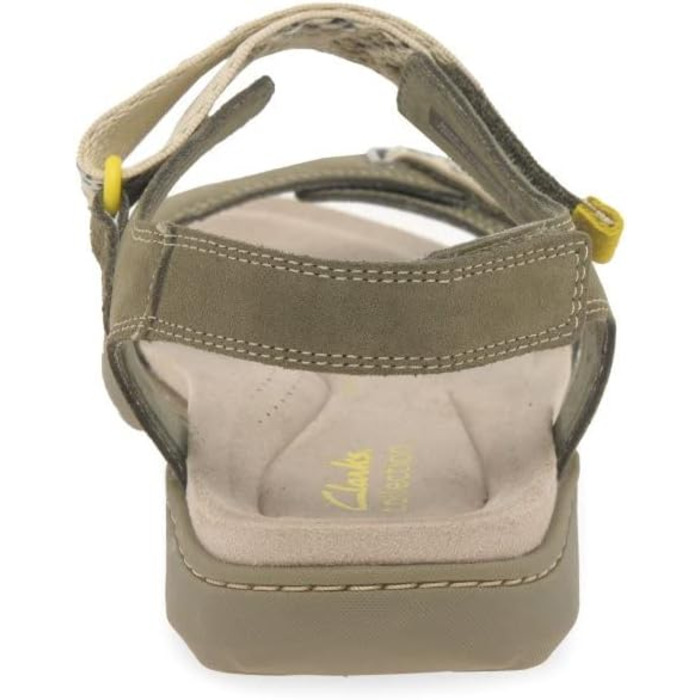 Sandali sportivi Clarks Amanda Sprint da donna (38 EU, velluto verde oliva)