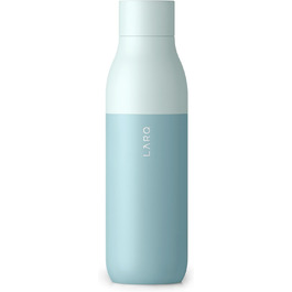 Термос пляшка LARQ Twist Top 740 мл ізольована, нержавіюча сталь, BPA-free, для води, для подорожей, офісу, кемпінгу, зберігає тепло та холод, Seaside Mint