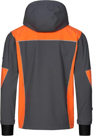 Чоловіча куртка Softshell Rock Creek Outdoor H-237, антрацит, розмір M