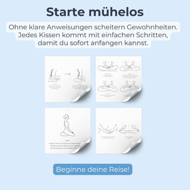 Подушка для медитації Basaho CLASSIC Zafu | З органічної бавовни, з наповнювачем з шкаралупи гречанки | Знімний та пральний чохол, колір: Чорний