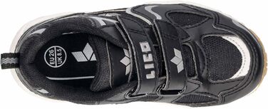 Дитячі спортивні кросівки Lico Bob V Multisport для залу (33 EU, чорний, сірий)