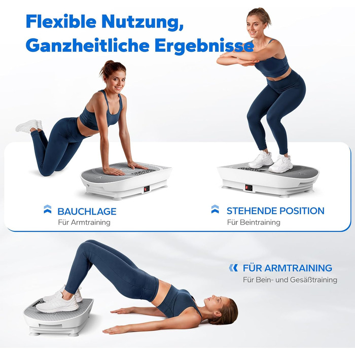 Вібраційна платформа MERACH для формування тіла та розслаблення. Тиха, компактна, з LED-дисплеєм, пультом дистанційного керування та зручним силіконовим покриттям. Сірий колір