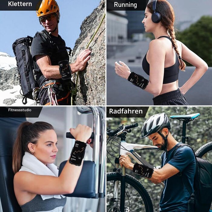 Спортивний браслет для телефону Sportarmband R2X (S-M) для iPhone та Android 4-6.5