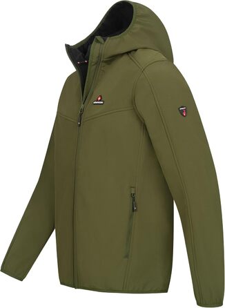 Чоловіча демісезонна куртка Softshell Höhenhorn Apberg для активного відпочинку та аутдору, зелена, розмір L