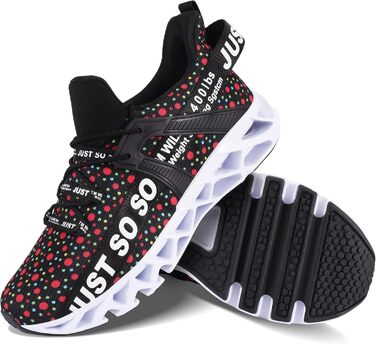 Чоловічі кросівки для бігу JSLEAP - дихаючі, легкі, спортивні, для тенісу та повсякденного носіння (43 EU, 1d кольорові точки)