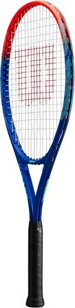 Тенісна ракетка Wilson Impact для дорослих, синя/червона, розмір 4-1/4