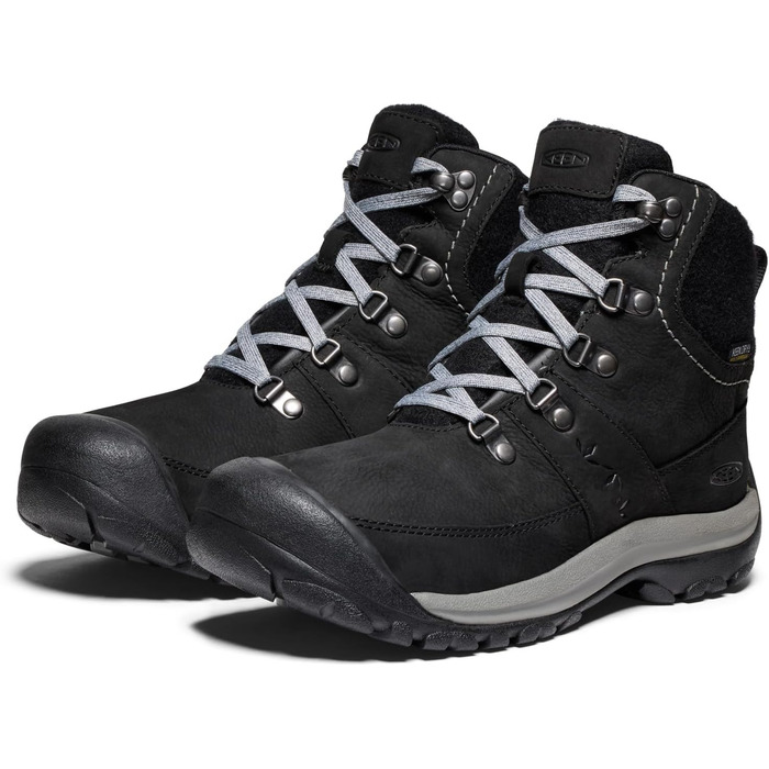 Черевики зимові KEEN Kaci 3 Mid Waterproof, жіночі, 39 EU, чорний/сталево-сірий