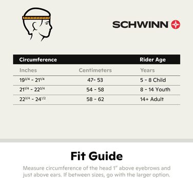 Велосипедний шолом Schwinn Thrasher, легкий мікроскелет