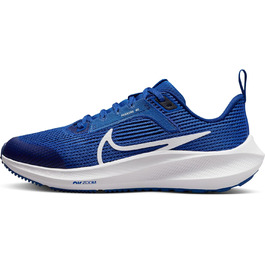 Дитячі кросівки Nike Air Zoom Pegasus 40 (Gs) для спорту, 36.5 EU, Game Royal White Deep Royal Blue