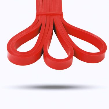 Фітнес-гумка Majestic Sport для дому, 100% латекс, червона (Medium, 7-16 кг)