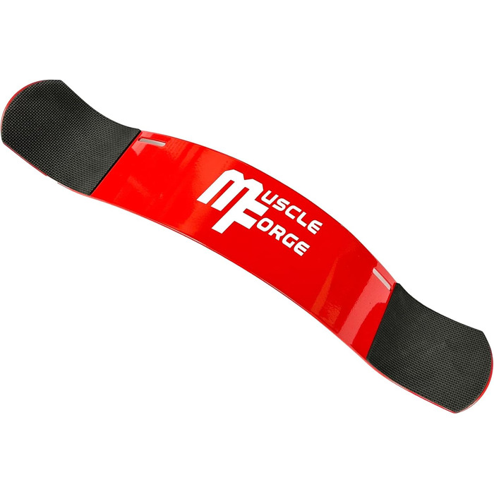 MuscleForge Біцепс-тренажер Arm Blaster, ізолятор для біцепса та м'язів рук, біцепс-бластер для бодібілдингу та силових тренувань, червоний