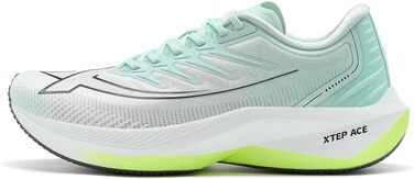 Чоловічі бігові кросівки XTEP One-Piece літні, сітка, дихаючі, з амортизацією, для спорту, тестування, розмір 41 EU, колір: зелений, білий