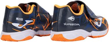 Дитячі футбольні бутси Joma Super Copa Jr. 34 EU - Синьо-помаранчеві залаті черевики Oxford