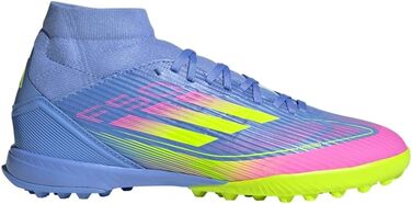 Жіночі футбольні бутси adidas F50 League Mid (40 EU, Blue Fusion/Lucid Lemon/Lucid Pink)