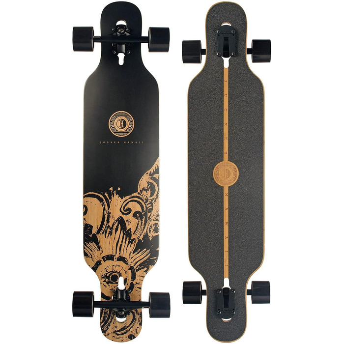 Лонгборд JUCKER HAWAII Hoku V2 Precision Flex 2 з бамбука та скловолокна, для дітей і дорослих, професійна якість, різні дизайни