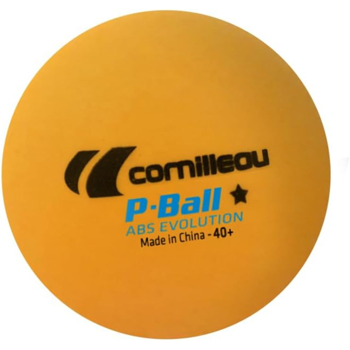 М'ячики для настільного тенісу Cornilleau Evolution Orange - 1 шт.